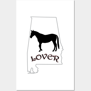 Alabama Horse Lover Gifts Posters and Art